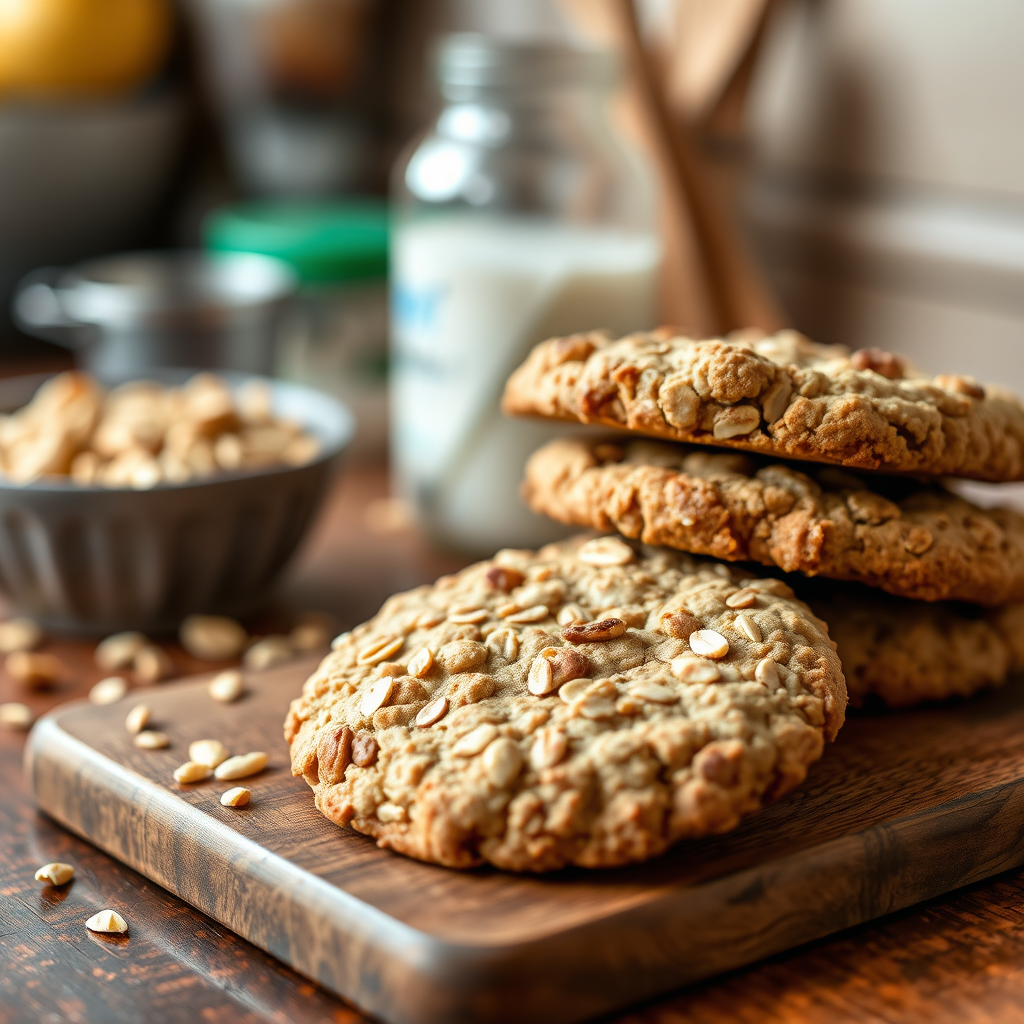 Ingredients You'll Need - simple oatmeal cookie recipe