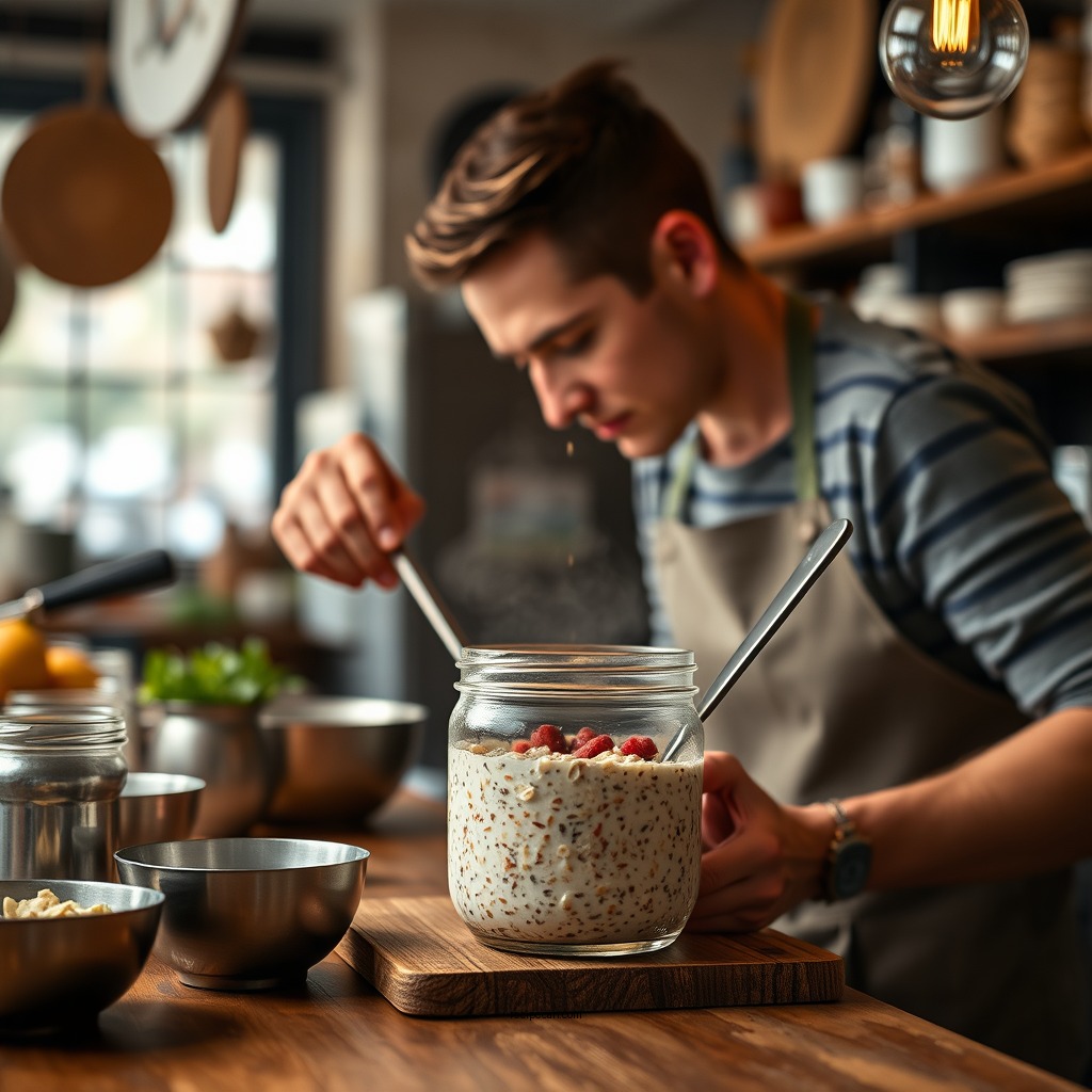 Step-by-Step Instructions - simple overnight oats recipe