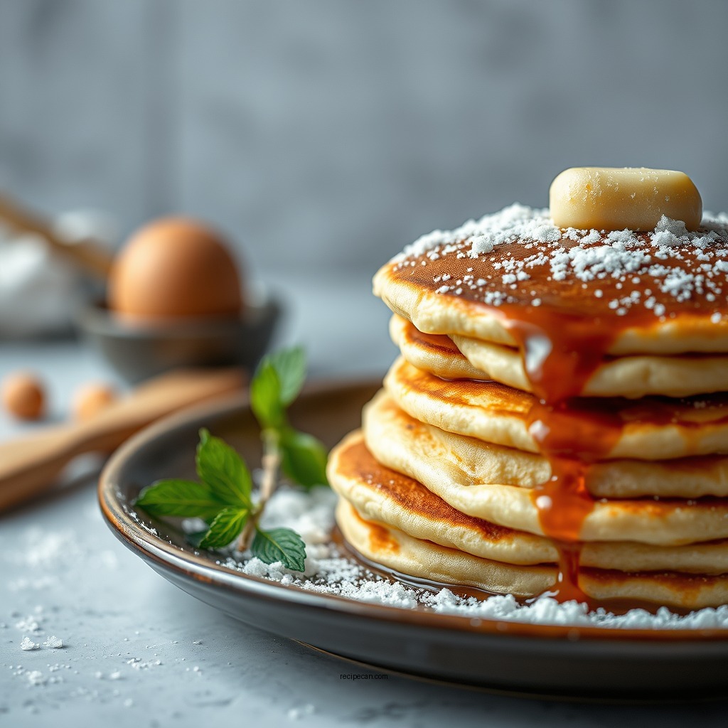 Essential Ingredients for Pancakes - simple pancake recipe