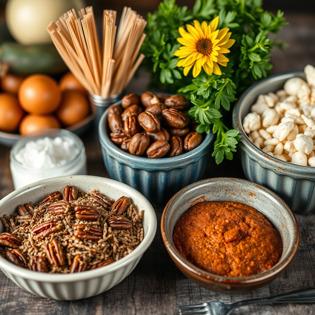 Ingredients You'll Need - simple pecan pie recipe