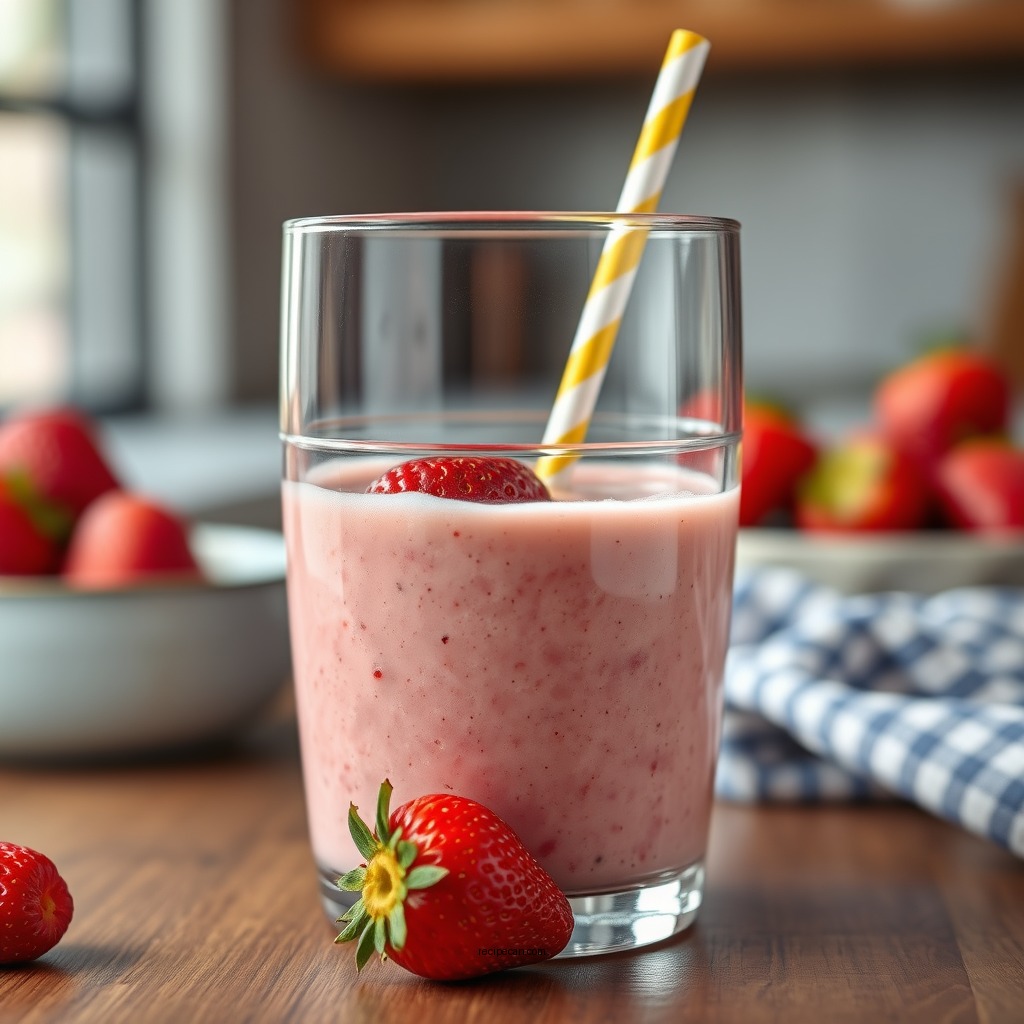 Ingredients You’ll Need - simple strawberry banana smoothie recipe
