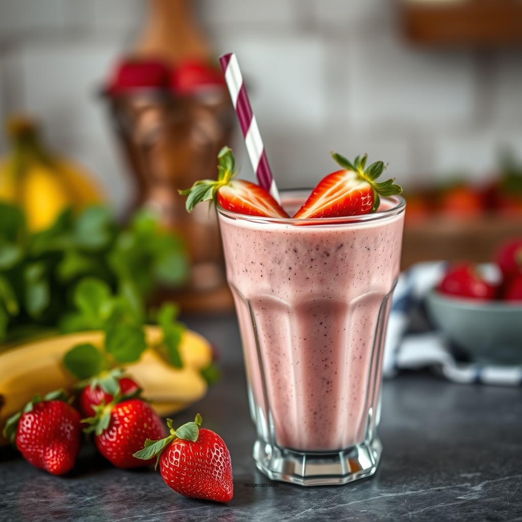 Tips for the Perfect Smoothie - simple strawberry banana smoothie recipe