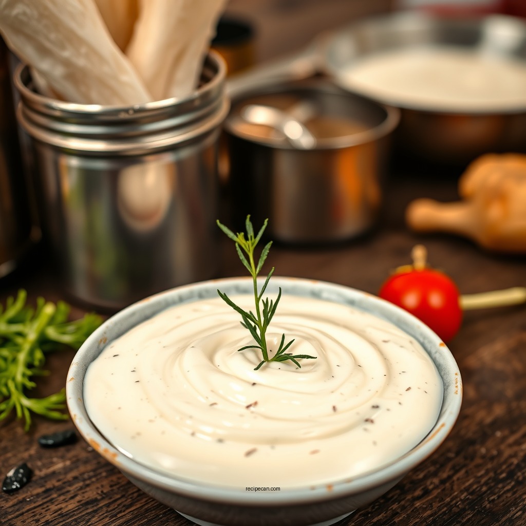 Ingredients for Homemade Tartar Sauce - simple tartar sauce recipe
