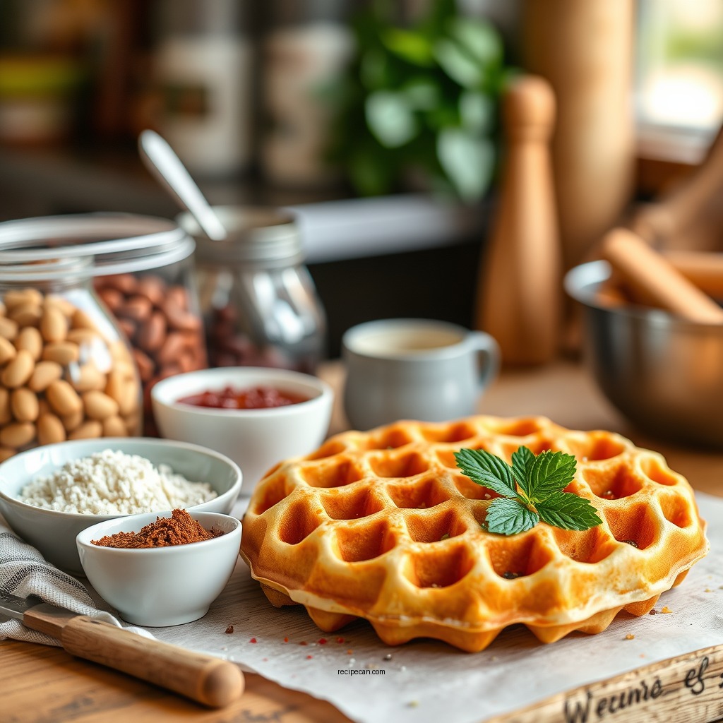 Ingredients You’ll Need - simple waffle mix recipe