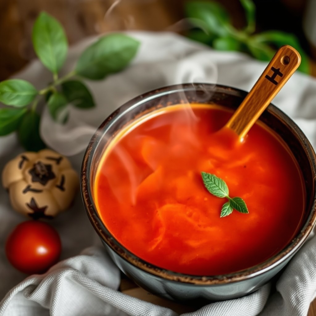 Classic Smoked Tomato Soup - smoked soup recipes
