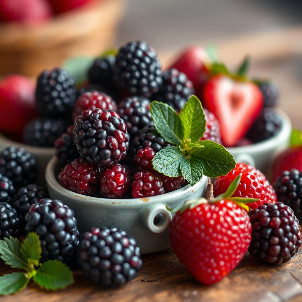 Choosing Your Berries - smoothie berry recipe