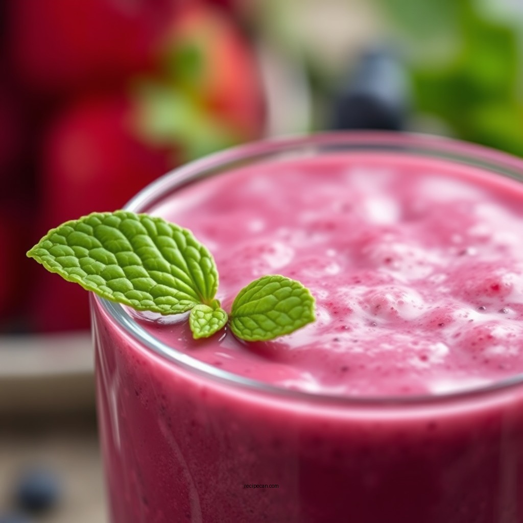 Enhancing Flavor with Add-Ins - smoothie berry recipe