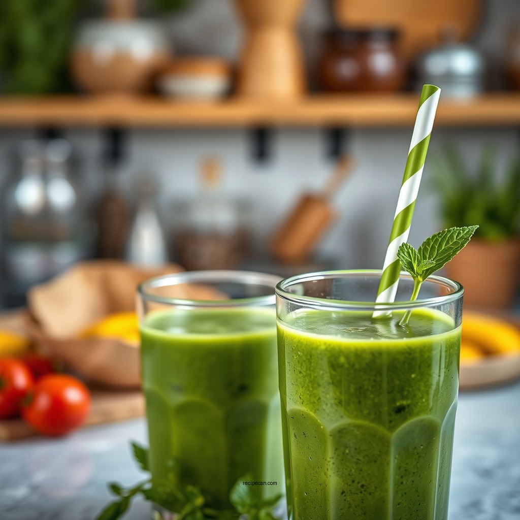 Green Smoothies for Health - smoothie drink recipes