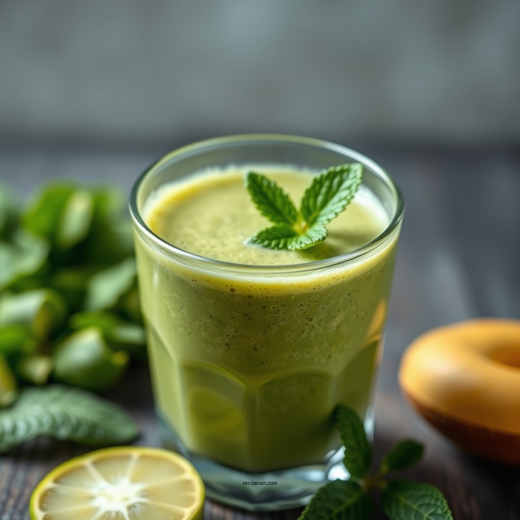 Green Protein Smoothie Recipe - smoothie king recipe