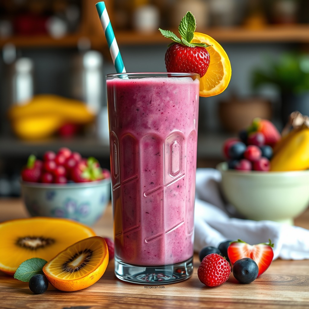 Classic Fruit Smoothies - smoothie recipe recipes