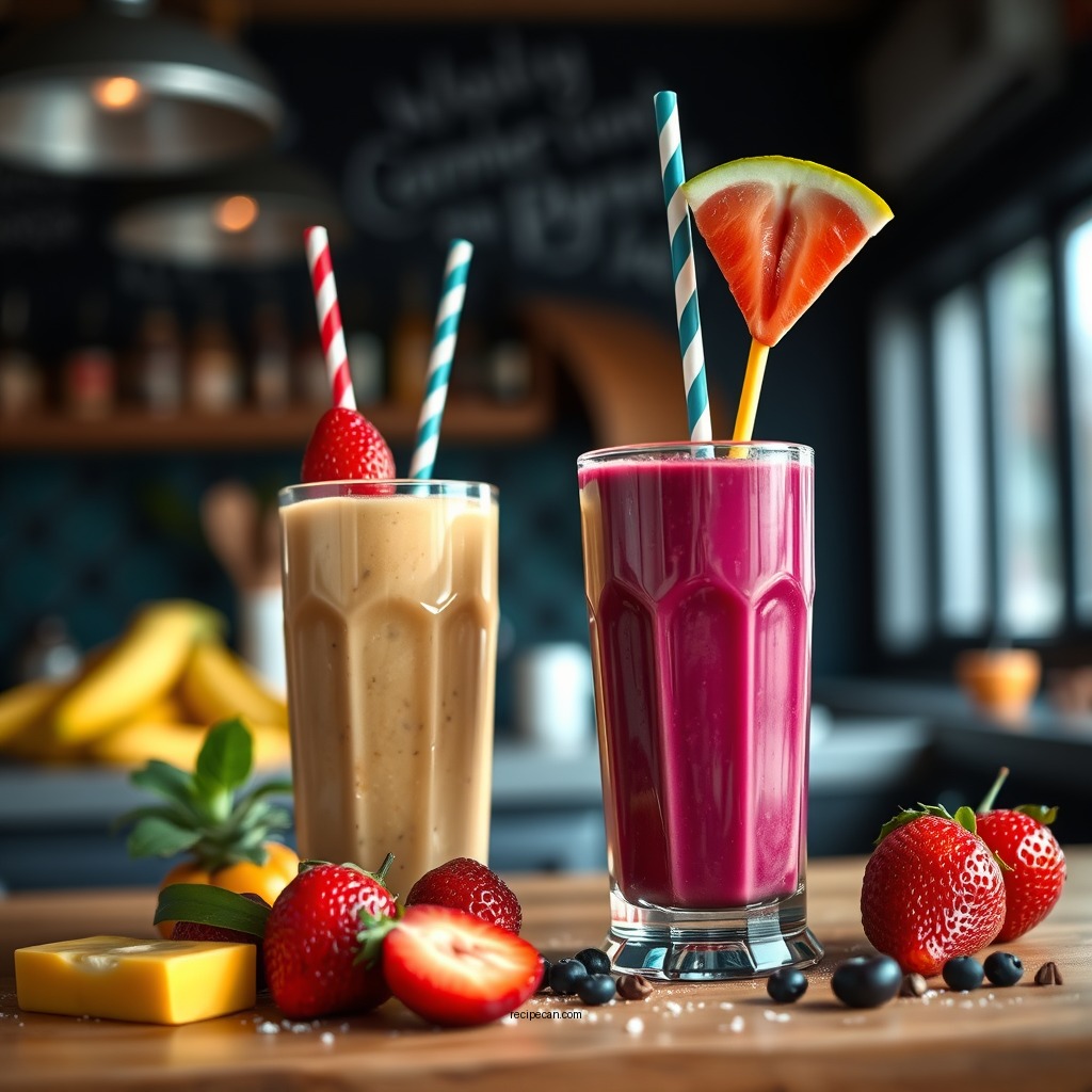 Classic Fruit Smoothies - smoothie recipes for ninja