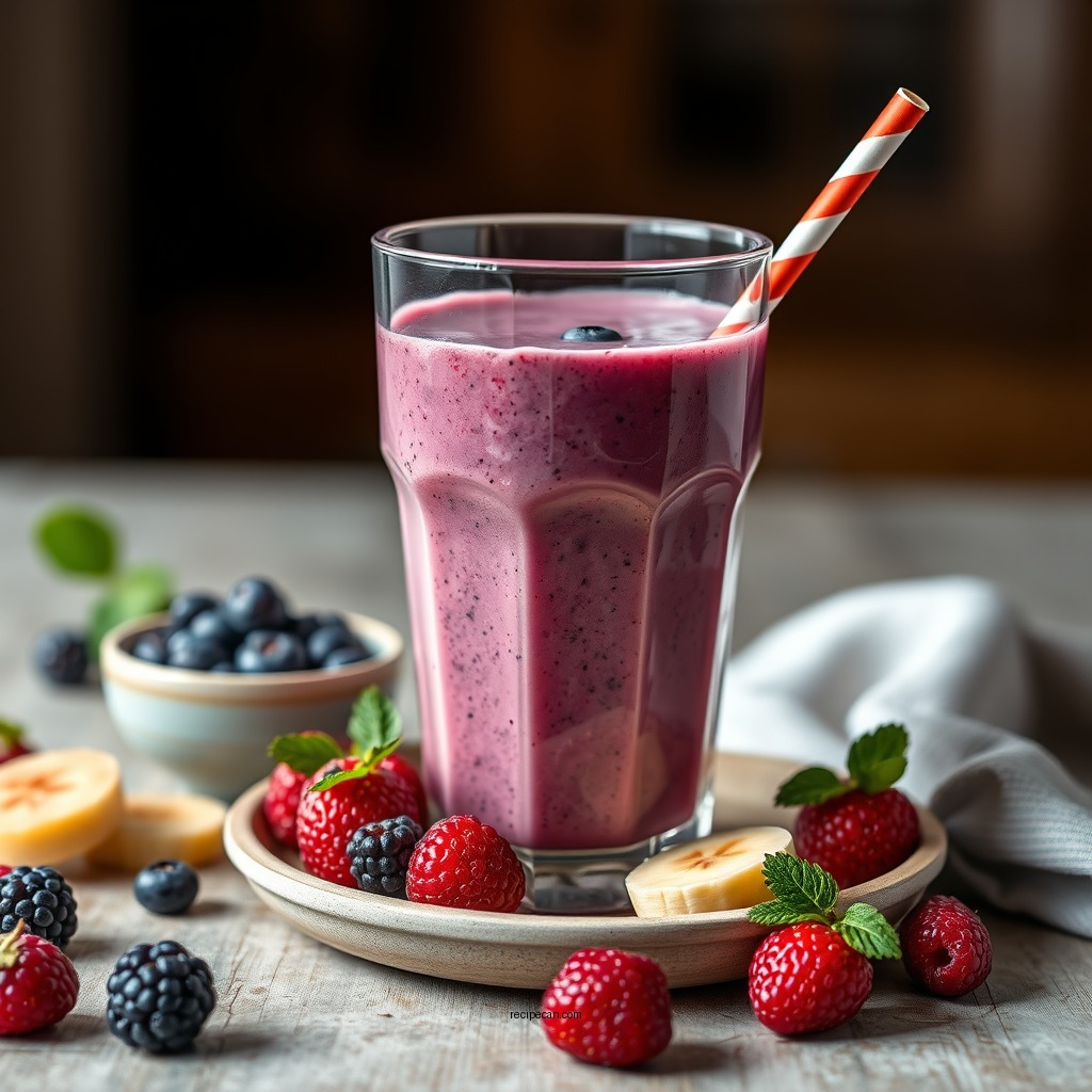 Smoothie Recipe: Berry Banana Bliss - smoothie recipes for pregnancy