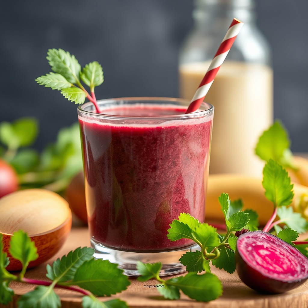Green Beet Smoothie - smoothie recipes with beets