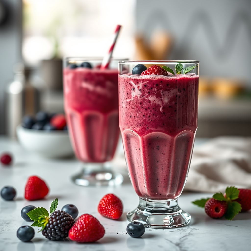 Essential Ingredients for Berry Yogurt Smoothies - smoothie recipes with berries and yogurt