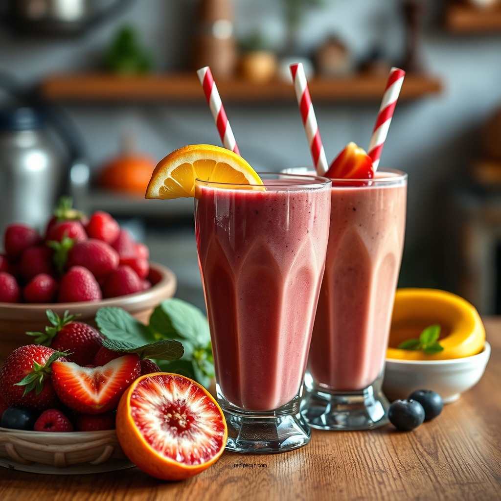 Classic Fruit Smoothies - smoothie recipes with fruit