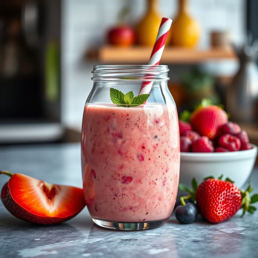 Tropical Fruit Smoothies - smoothie recipes with fruit