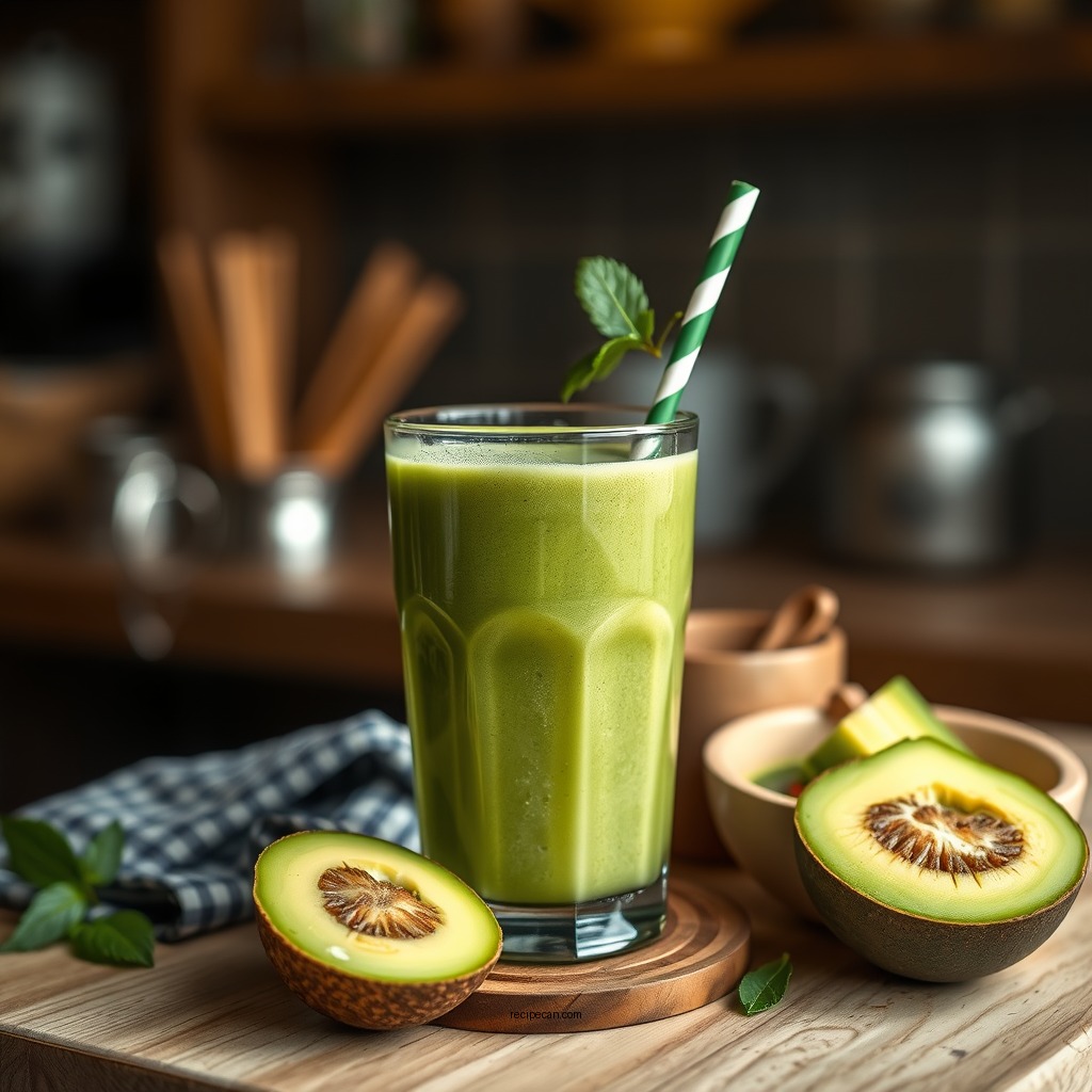 Classic Matcha Green Smoothie - smoothie recipes with matcha green tea