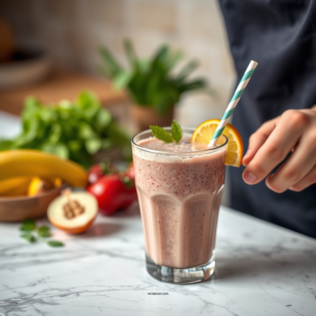 Step-by-Step Smoothie Recipe - smoothie with yogurt recipe