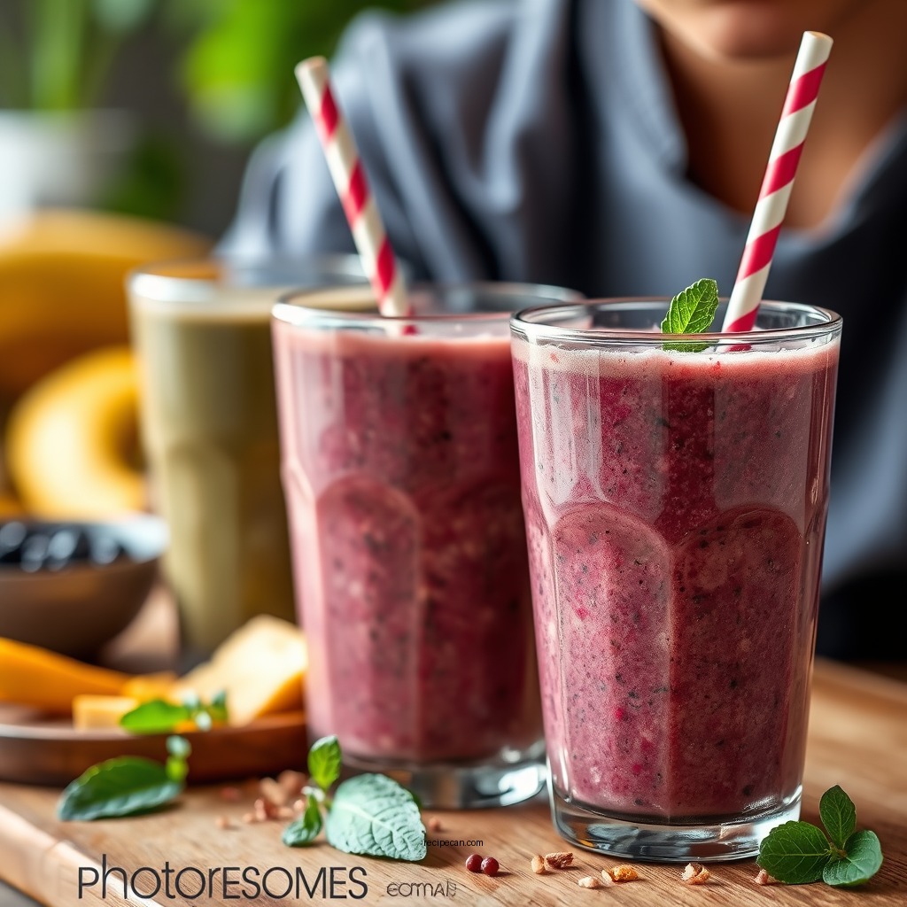 Protein-Packed Smoothies - smoothy recipes