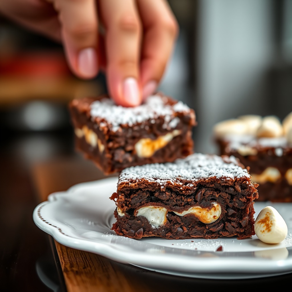 Tips for Perfecting Your Brownies - s'mores brownie recipe