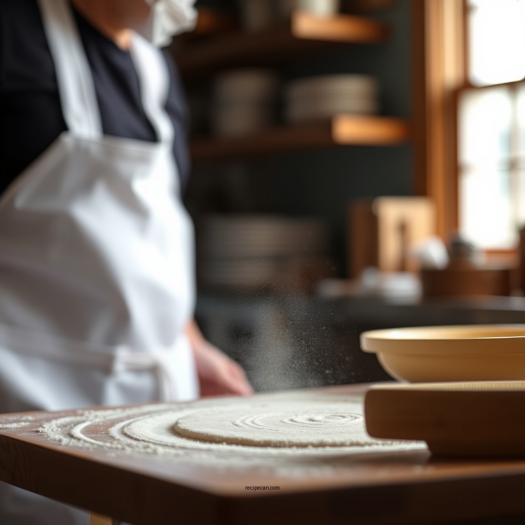 Preparing the Dough - snickerdoodle recipe no cream of tartar