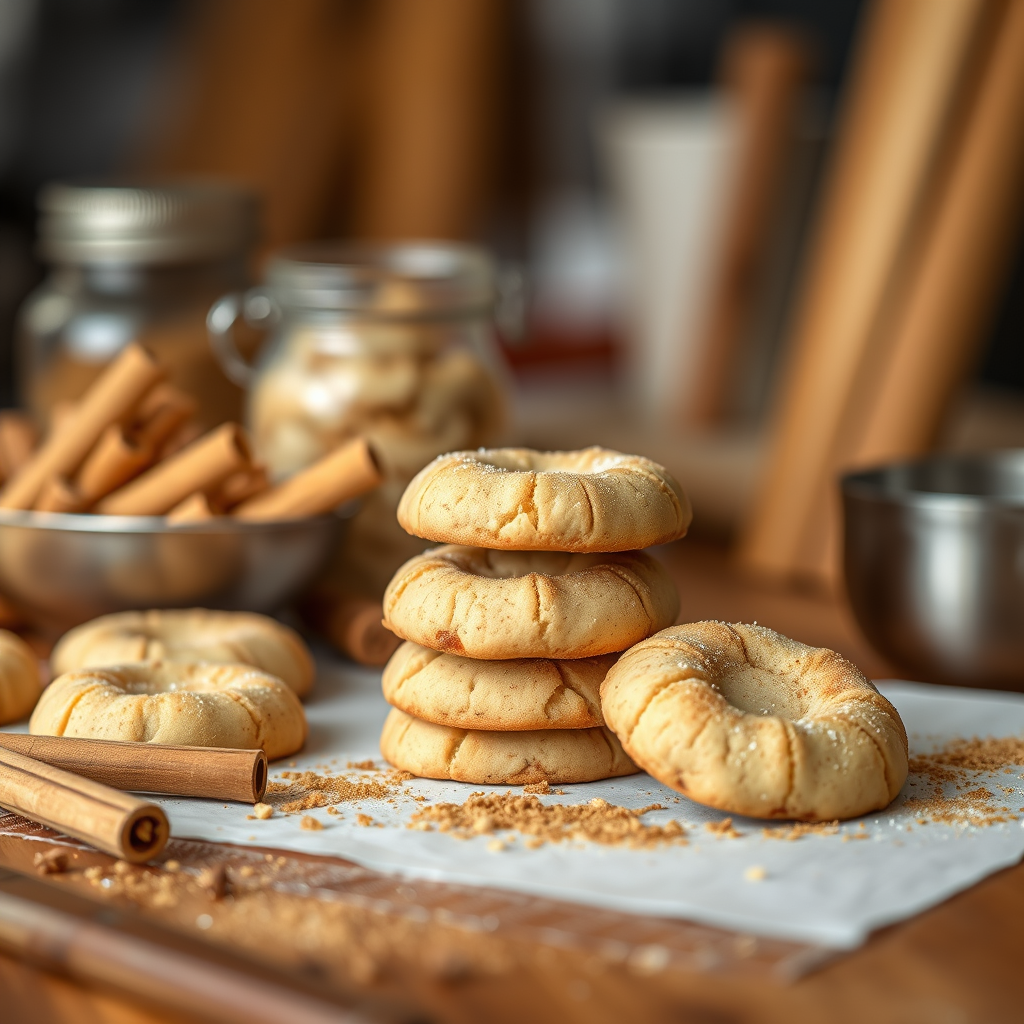 What You Need: Ingredients for Snickerdoodles - snickerdoodles cookie recipe