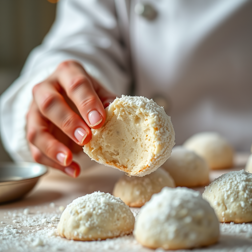 Step-by-Step Instructions - snowball cookies recipe