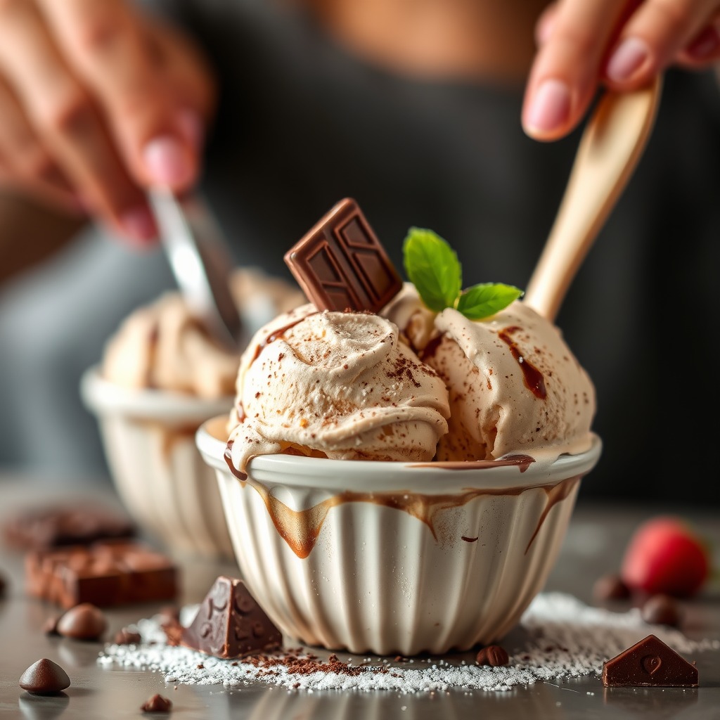 Chocolate Lover’s Delight - soft ice cream maker recipes