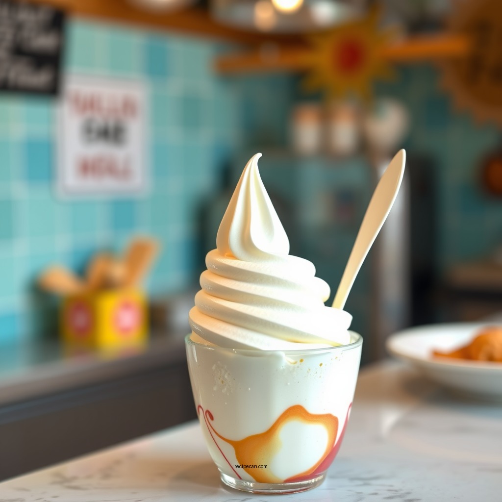 Classic Vanilla Soft Serve - soft serve ice cream machine recipes