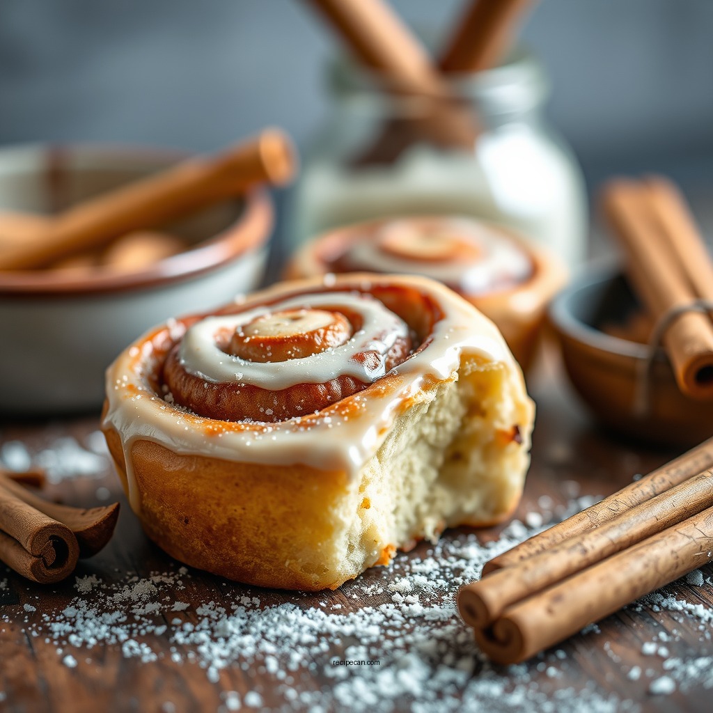 Key Ingredients for Cinnamon Rolls - sourdough cinnamon roll recipe