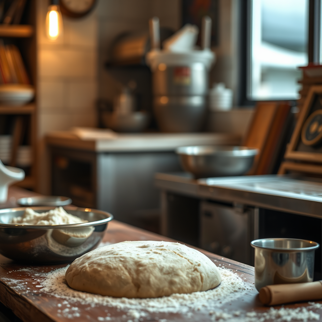 Preparing the Dough - sourdough cookie recipe