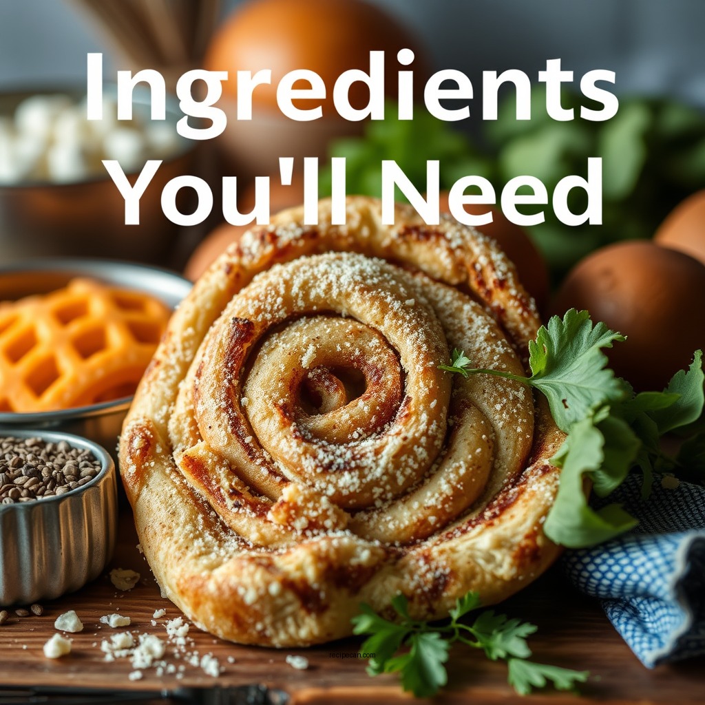 Ingredients You'll Need - sourdough discard cinnamon roll recipe