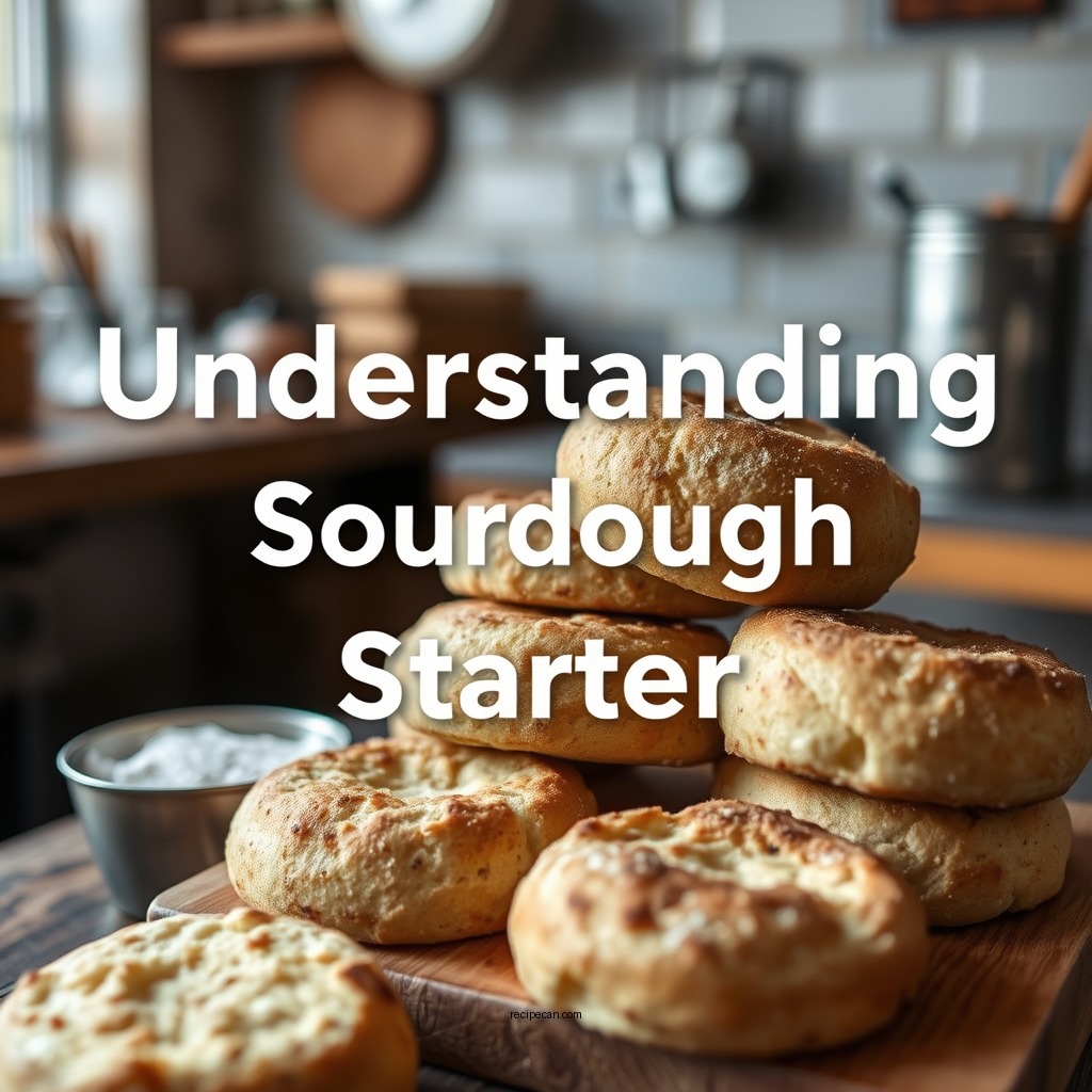 Understanding Sourdough Starter - sourdough english muffins recipe