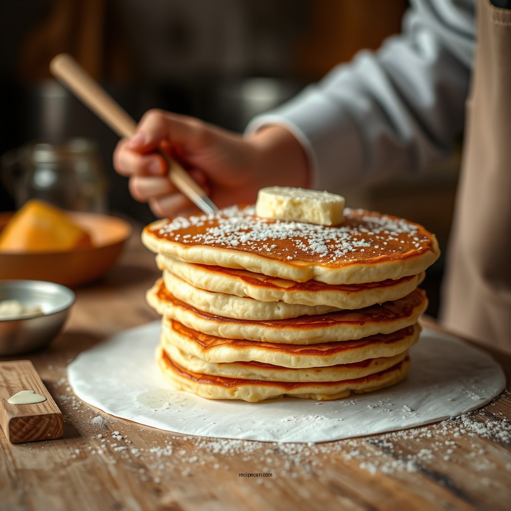Step-by-Step Instructions - sourdough pancake recipe