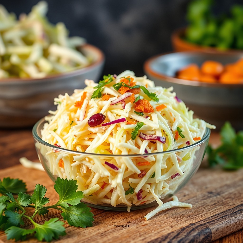 Essential Ingredients for Southern Coleslaw - southern coleslaw recipe