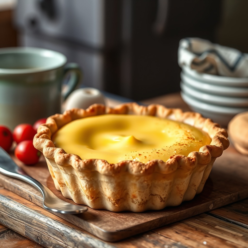 Essential Ingredients for Custard Pie - southern custard pie recipe