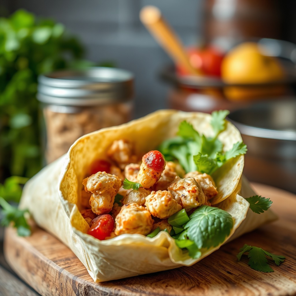 Ingredients You'll Need - southwest chicken wrap recipe