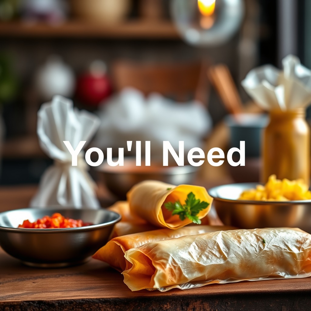 Ingredients You'll Need - southwest egg roll recipe