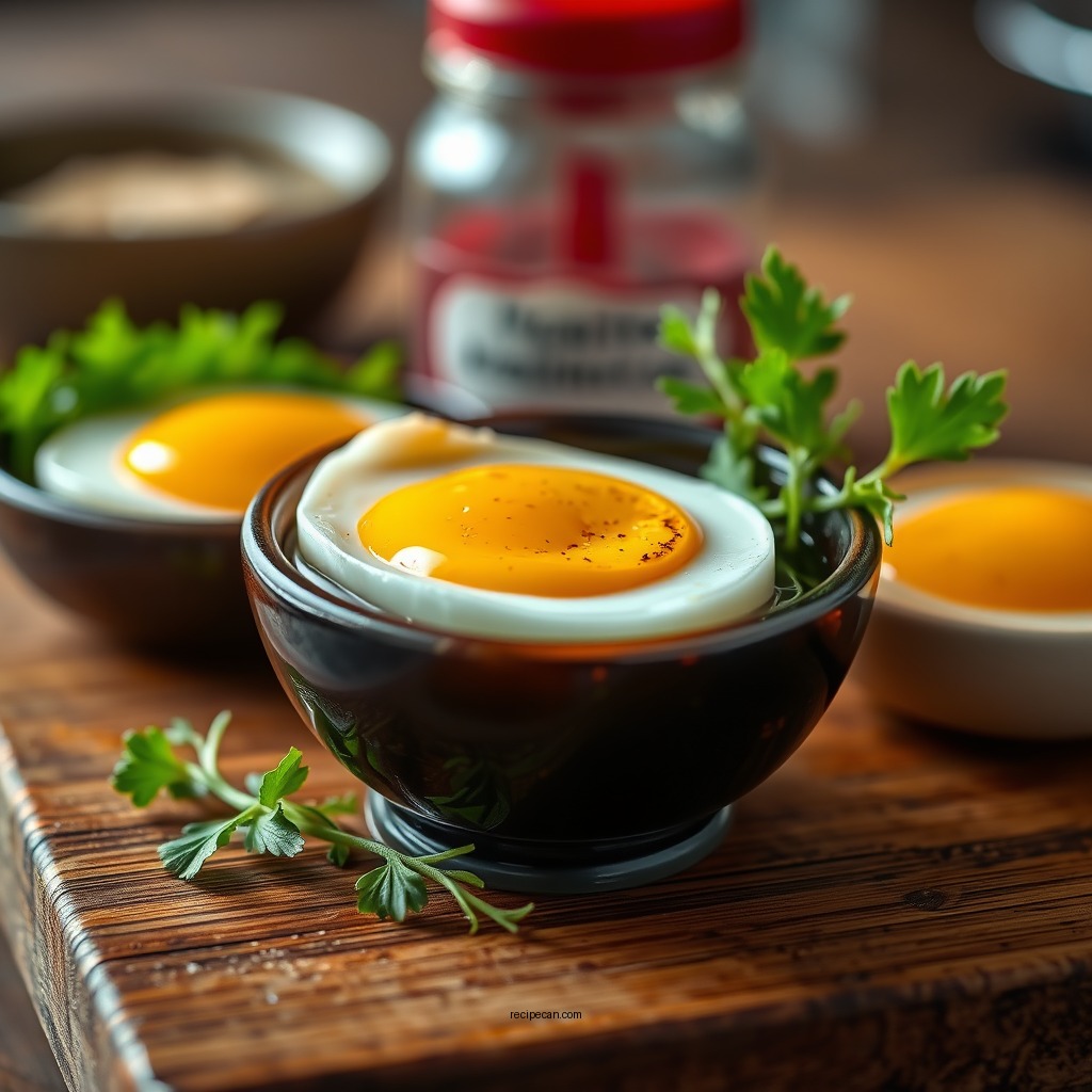 Ingredients You'll Need - soy sauce egg recipe