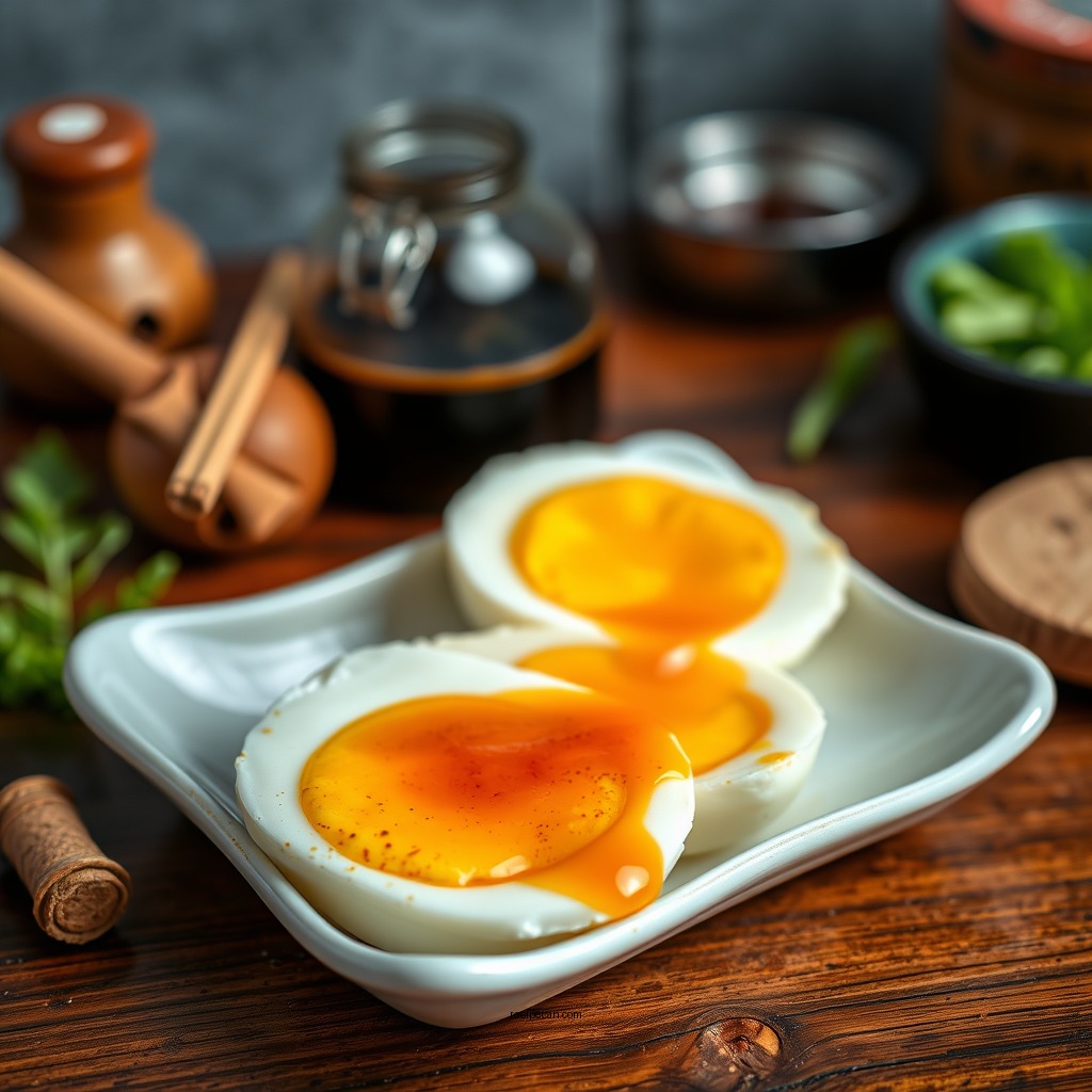 Ingredients Needed for Soy Sauce Eggs - soy sauce eggs recipe