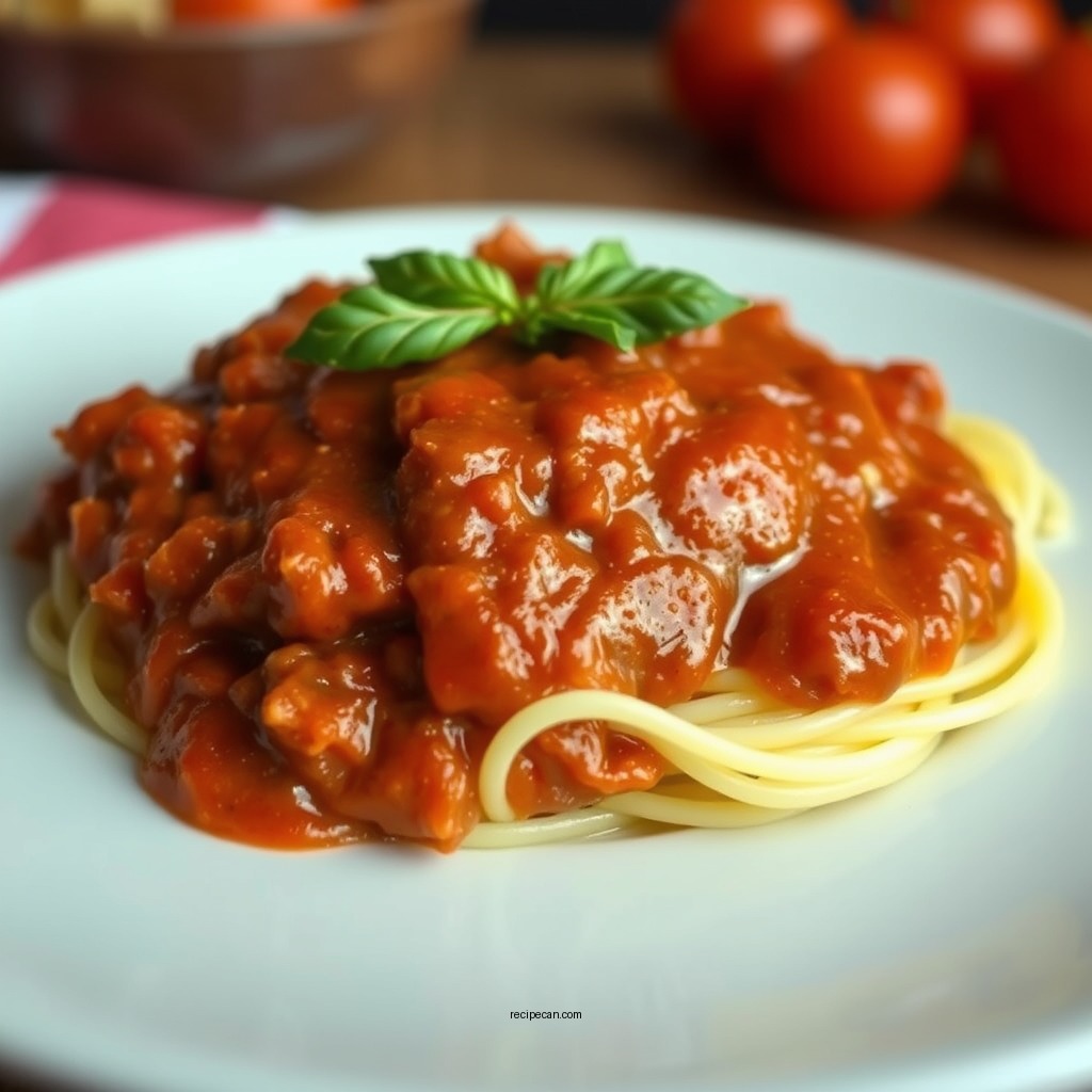 Rich Bolognese Sauce - spagehetti sauce recipes