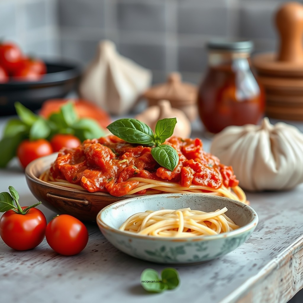 Ingredients You'll Need - spaghetti sauce recipe no meat