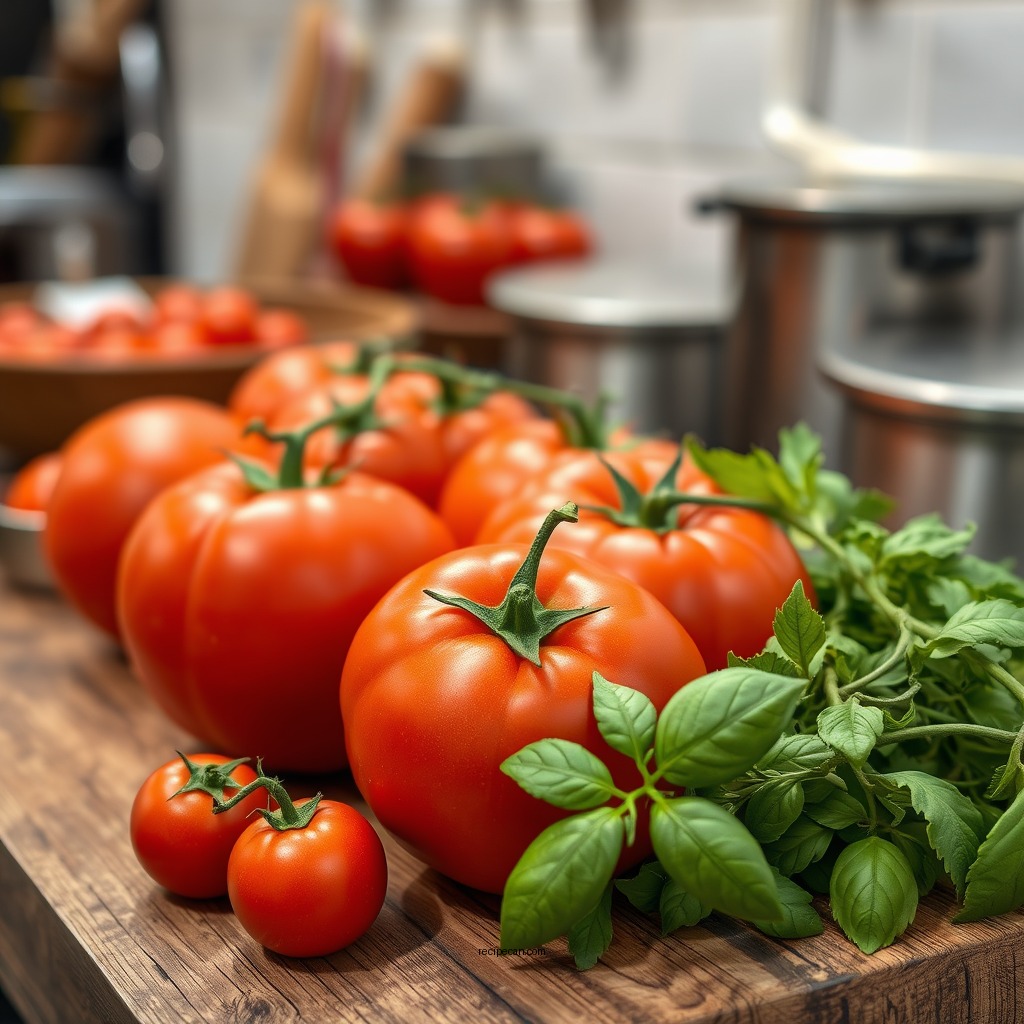 Choosing the Right Fresh Tomatoes - spaghetti sauce recipe with fresh tomatoes