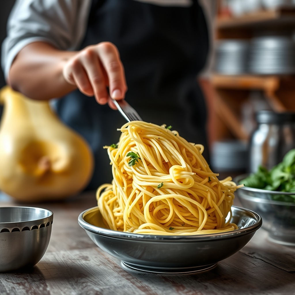 Preparing Spaghetti Squash - spaghetti squash recipes easy