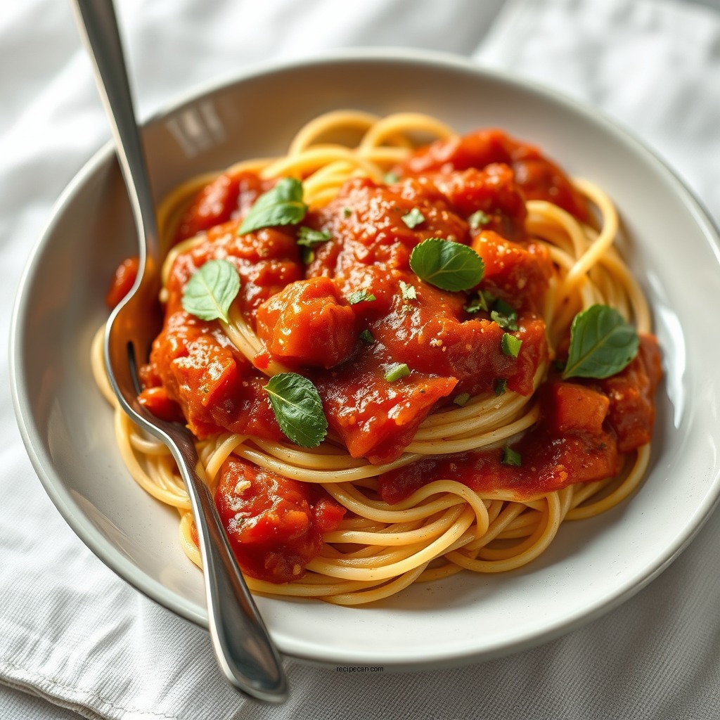 Spaghetti Squash with Marinara Sauce - spaghetti squash recipes healthy