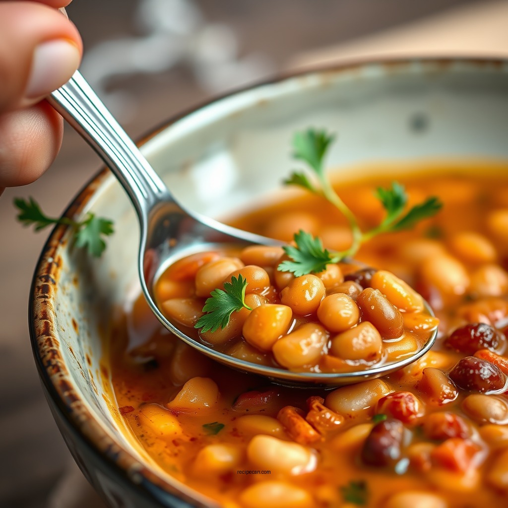 Cooking Instructions - spanish bean soup recipe