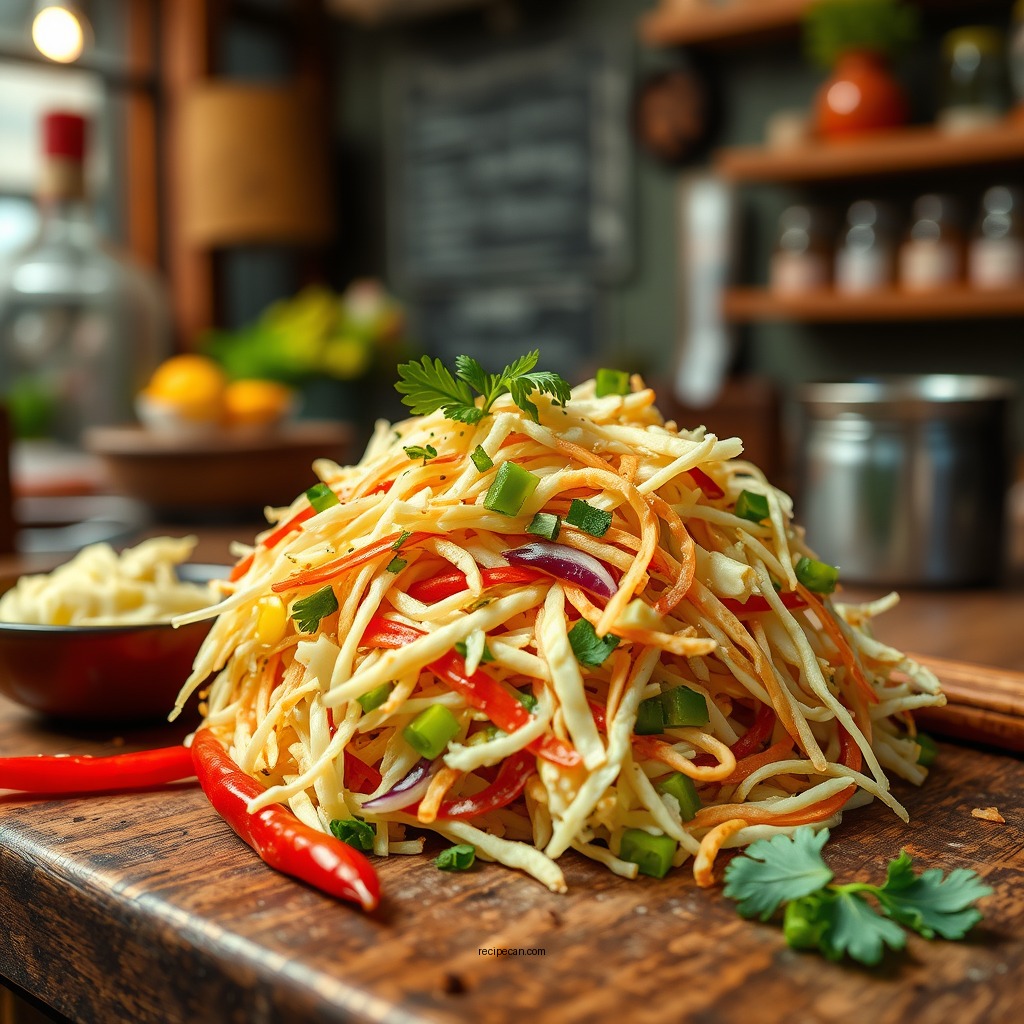 Classic Spicy Coleslaw - spicy coleslaw recipes