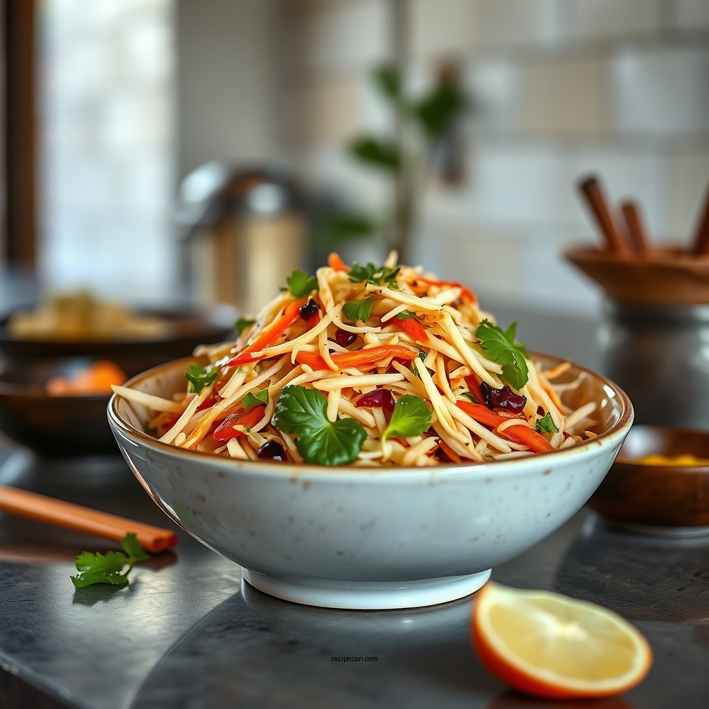 Thai-Inspired Spicy Coleslaw - spicy coleslaw recipes