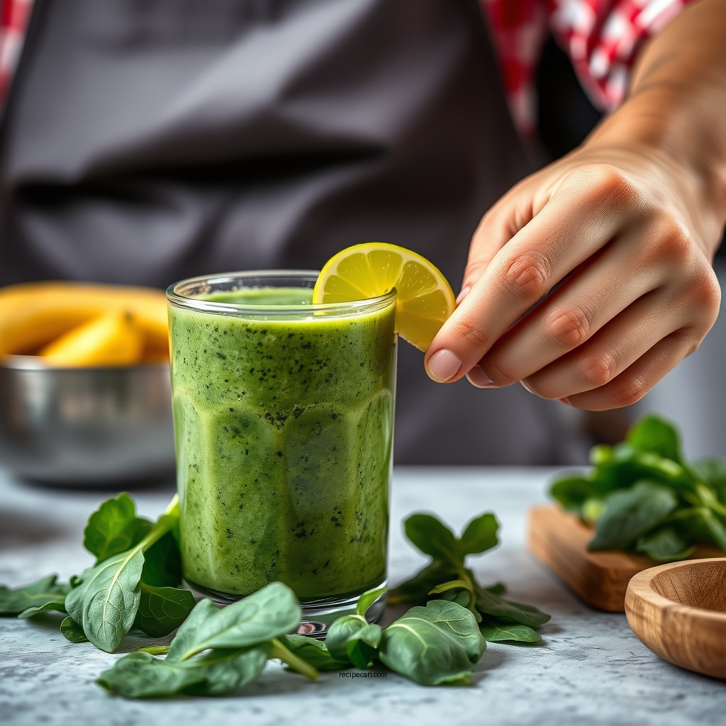 Tips for Preparing Spinach Smoothies - spinach in smoothie recipe