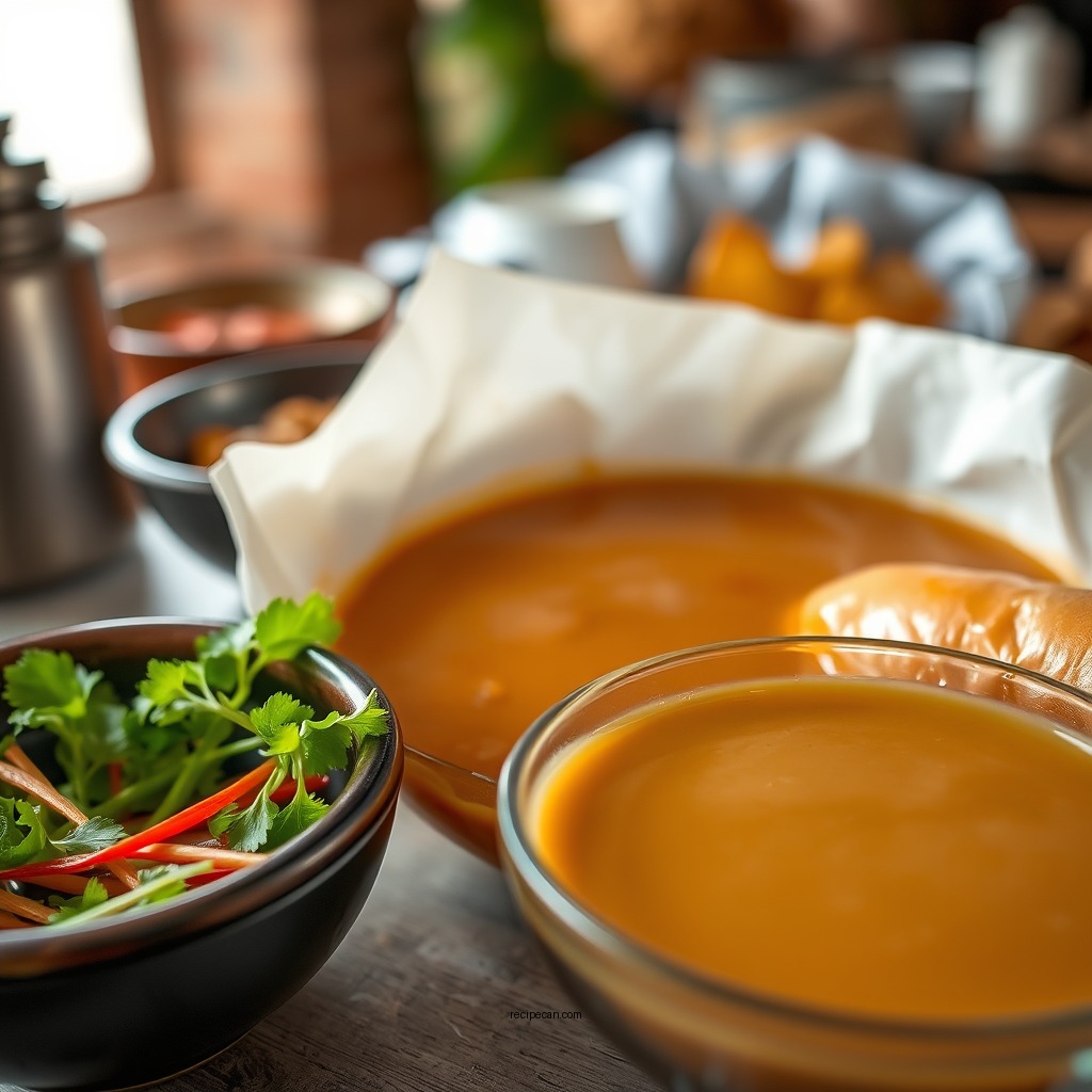 Ingredients You'll Need - spring roll peanut sauce recipe